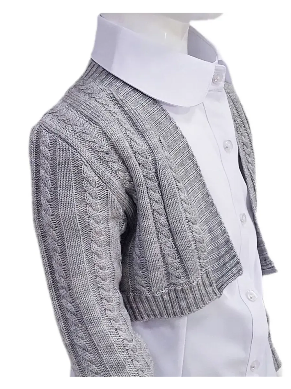 Болеро вязаный для девочек