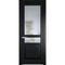Межкомнатная дверь эмаль Profil Doors 4.5.4PD блэк остеклённая