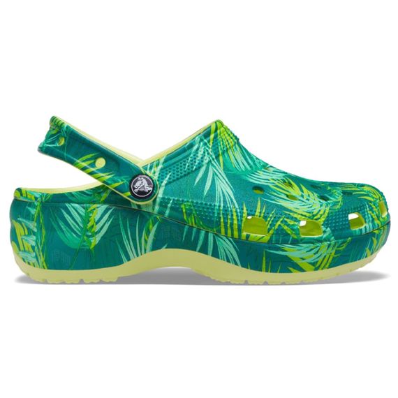 Crocs Classic Platform Tropical 'Green'