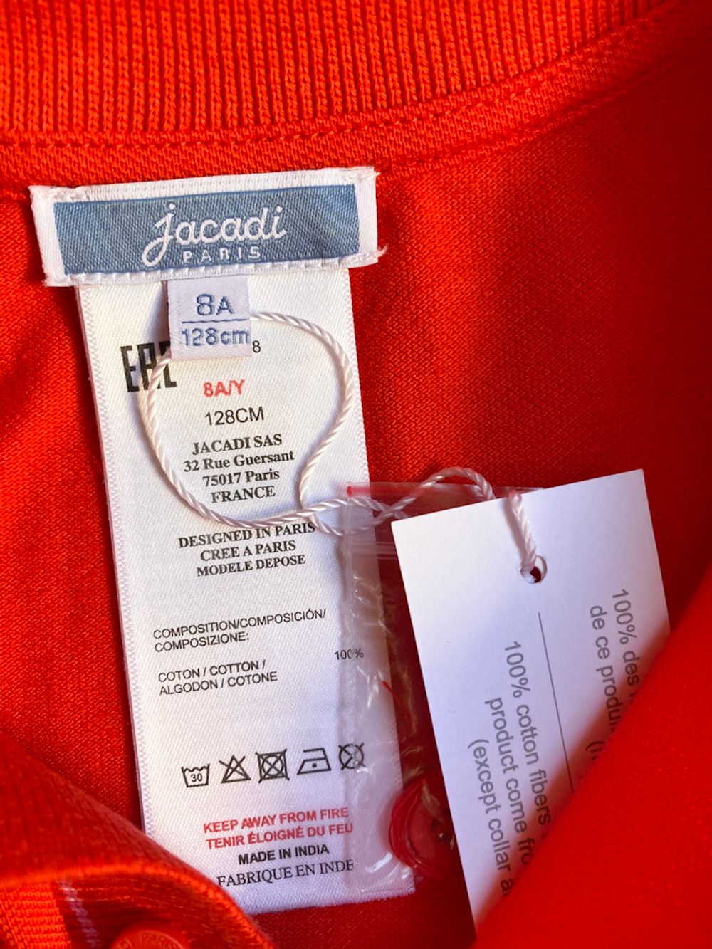 Новое поло Jacadi, 128