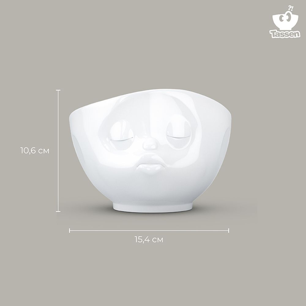 Чаша Kissing, 500 мл, белая