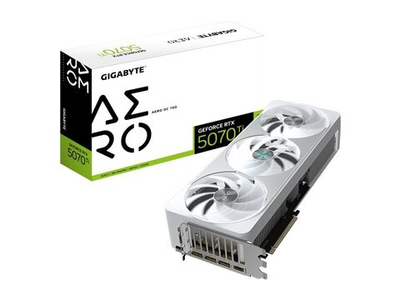 Видеокарта Gigabyte Nvidia GeForce RTX 5070 Ti [GV-N507TAERO OC-16GD]