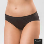 Трусики-танга с низкой линией талии Fusion (Размер: 42) (Цвет: черный)