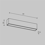 Потолочный светильник Technical C068CL-20W3-6K-B
