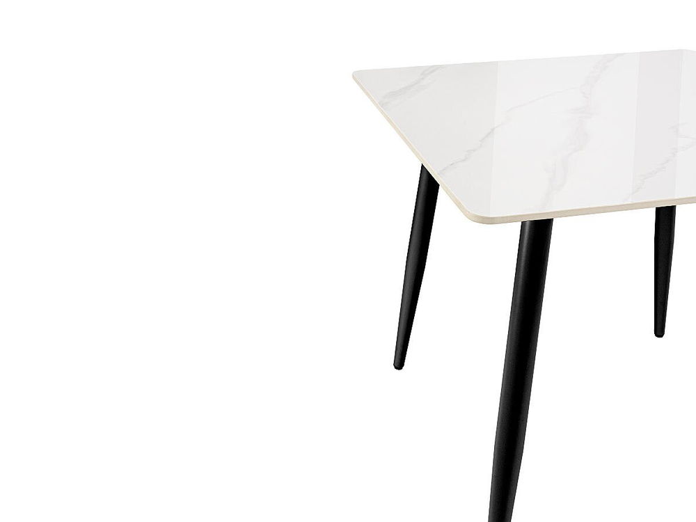 Стол Uni-Form-S.2B SBlack/White Gloss Marble 727*800*800