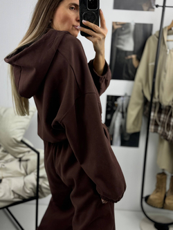 Костюм женский арт. 862 цвет "коричневый"