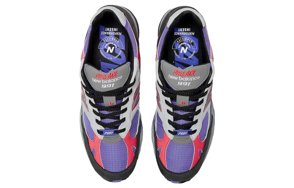 Кроссовки Palace X New Balance Nb 991 Made In Uk (Женская размерная сетка)