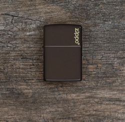 Зажигалка коричневая Brown Matte ZIPPO 49180ZL