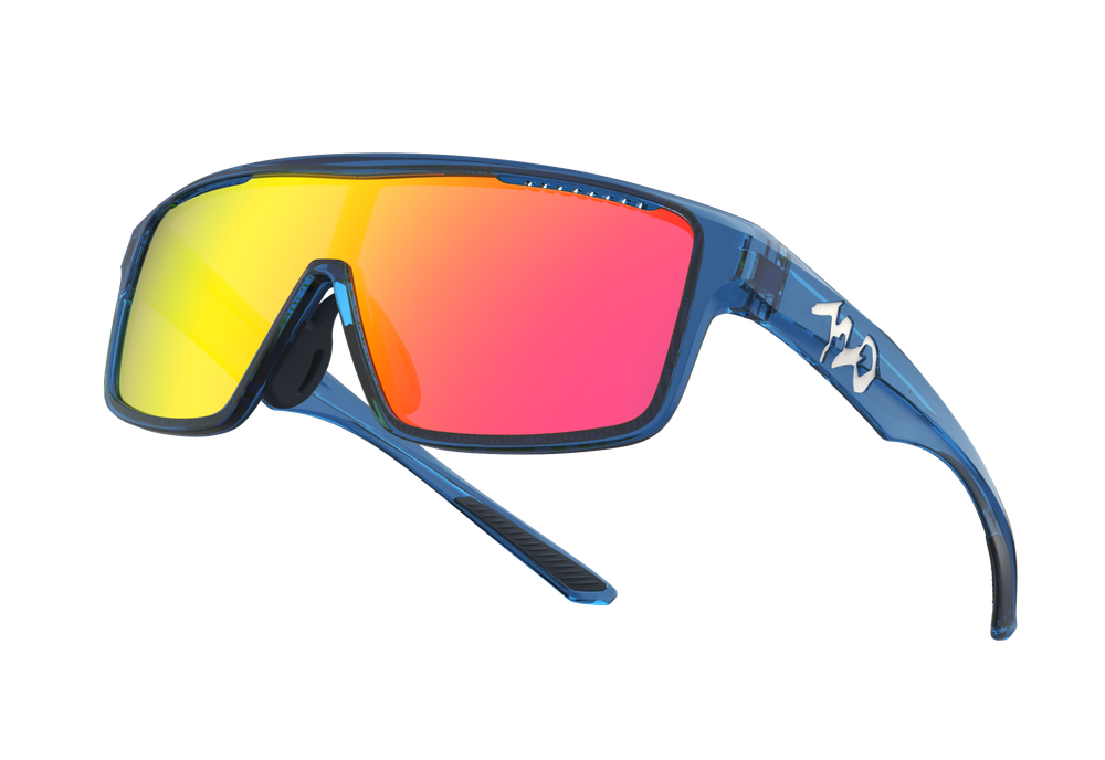 Спортивные очки 720armour Alpha / Translucent Midnight Blue / HC Red Orange Lens