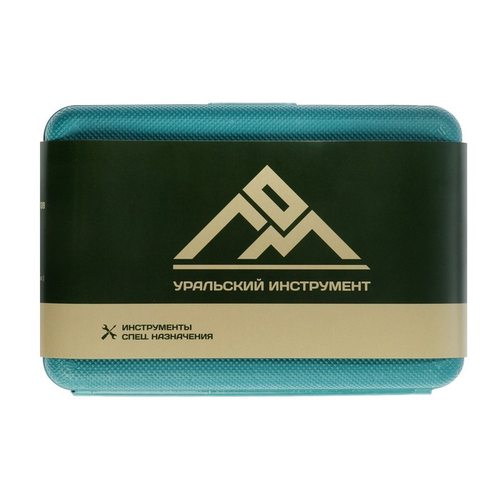 Набор инструментов в кейсе ЛОМ «23 ФЕВРАЛЯ», в подарочной упаковке, 11 предметов