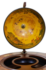 Глобус-бар напольный "Peregrinatur", сфера 42 см., Ptolemaeus