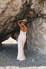 Комбине на бретелях red