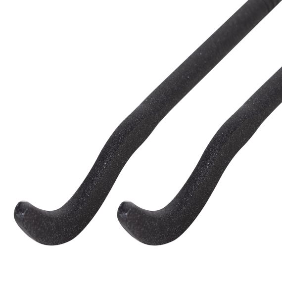 Комплект плоских кронштейнов с дюбелями 7,2х170мм, черные — (3)