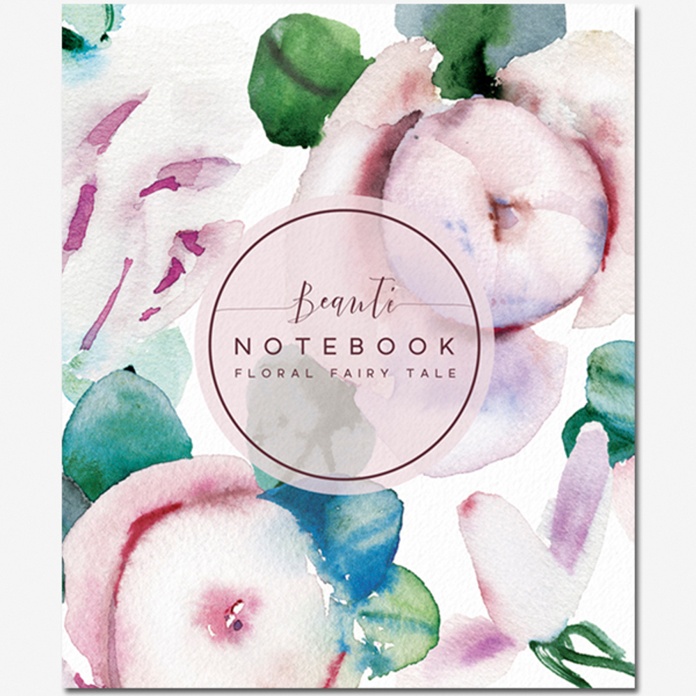 Тетрадь общая 48 листов на скрепке "Флора Арт"