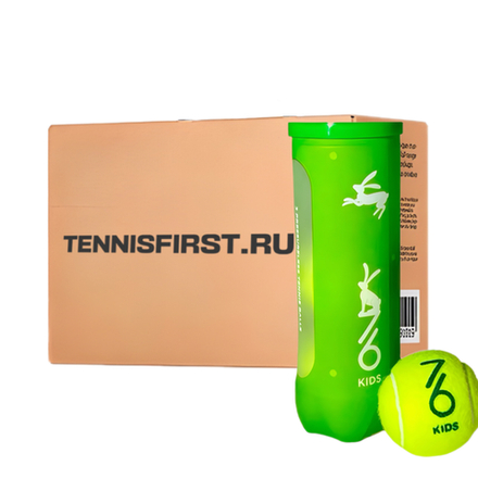Мячи для тенниса детские SEVENSIX GREEN (24x3)