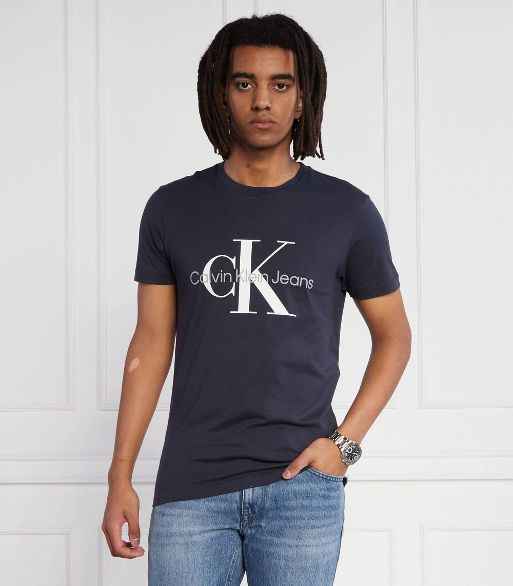 Футболка CORE MONOLOGO CALVIN KLEIN JEANS - темно-синий(J30J320935)