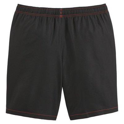 Мужские теннисные шорты Lacoste Recycled Fiber Shorts - orange/black/white