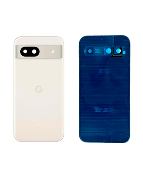Задняя крышка для Google Pixel 8A фарфоровый (Porcelain) со стеклом камеры