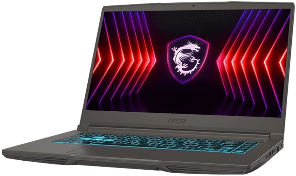 Ноутбук  MSI Thin 15 B12UC-1628XRU 15.6 ", Core i7, 16 Гб RAM, 512 Гб SSD, GeForce RTX 3050, Серый