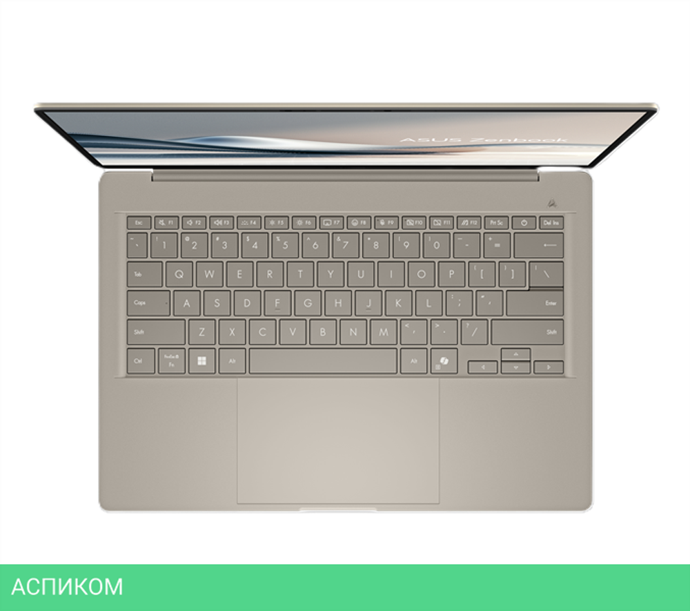 Ноутбук ASUS Zenbook A14 UX3407QA-QD197W Zabriskie Beige (90NB1501-M00850)