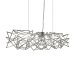 Pendant design lamp  Etoile by Terzani Long (Silver)