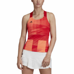 Женский топ теннисный Adidas W Y-Tank Olympic HEAT.RDY - красный