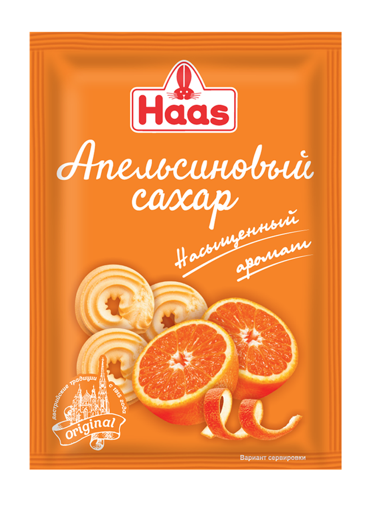 Апельсиновый сахар, 12гр, HAAS