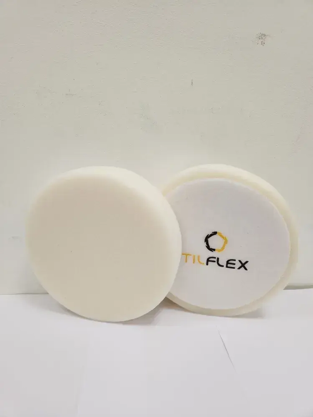 Набор кругов для полировки. Белый+оранжевый+чёрный. Tilflex, диаметр 125/150мм.