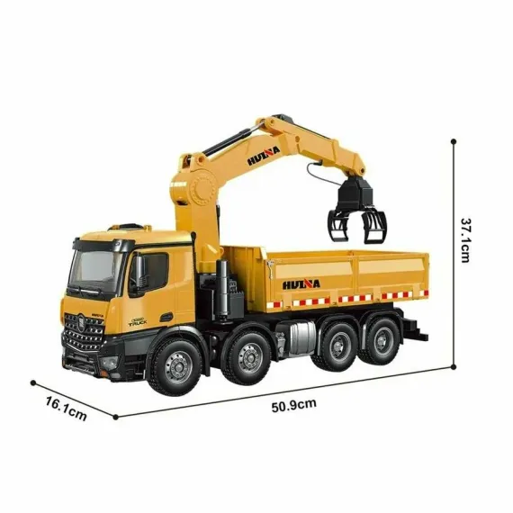 Радиоуправляемый самосвал-кран-погрузчик HuiNa Toys 4WD RTR масштаб 1:14 2.4G - HN1538