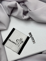 Бирка Монкл черная квадратная