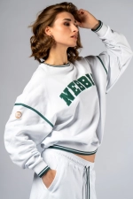 Кофта Lounge Sweatshirt CLUB D’OR 642 WHITE