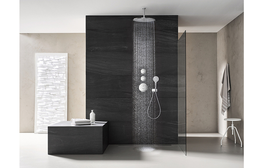 Верхний душ KLUDI A-QA круглый, 200 мм, хром (6432005-00)