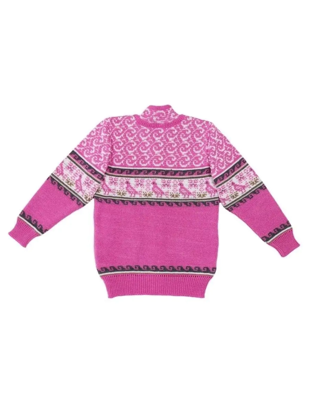 Кофта - бомбер вязаная