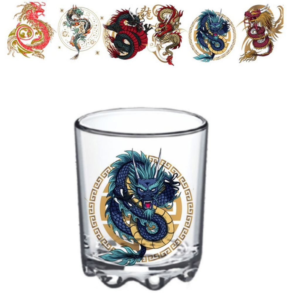 Стакан 250мл «Античный Китай» 6 видов