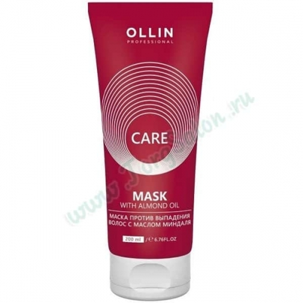 Маска против выпадения волос с маслом миндаля «Almond Oil Mask», Care, Ollin, 200 мл.