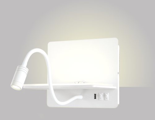 Настенный светодиодный светильник Crystal Lux DUO AP9W LED WH
