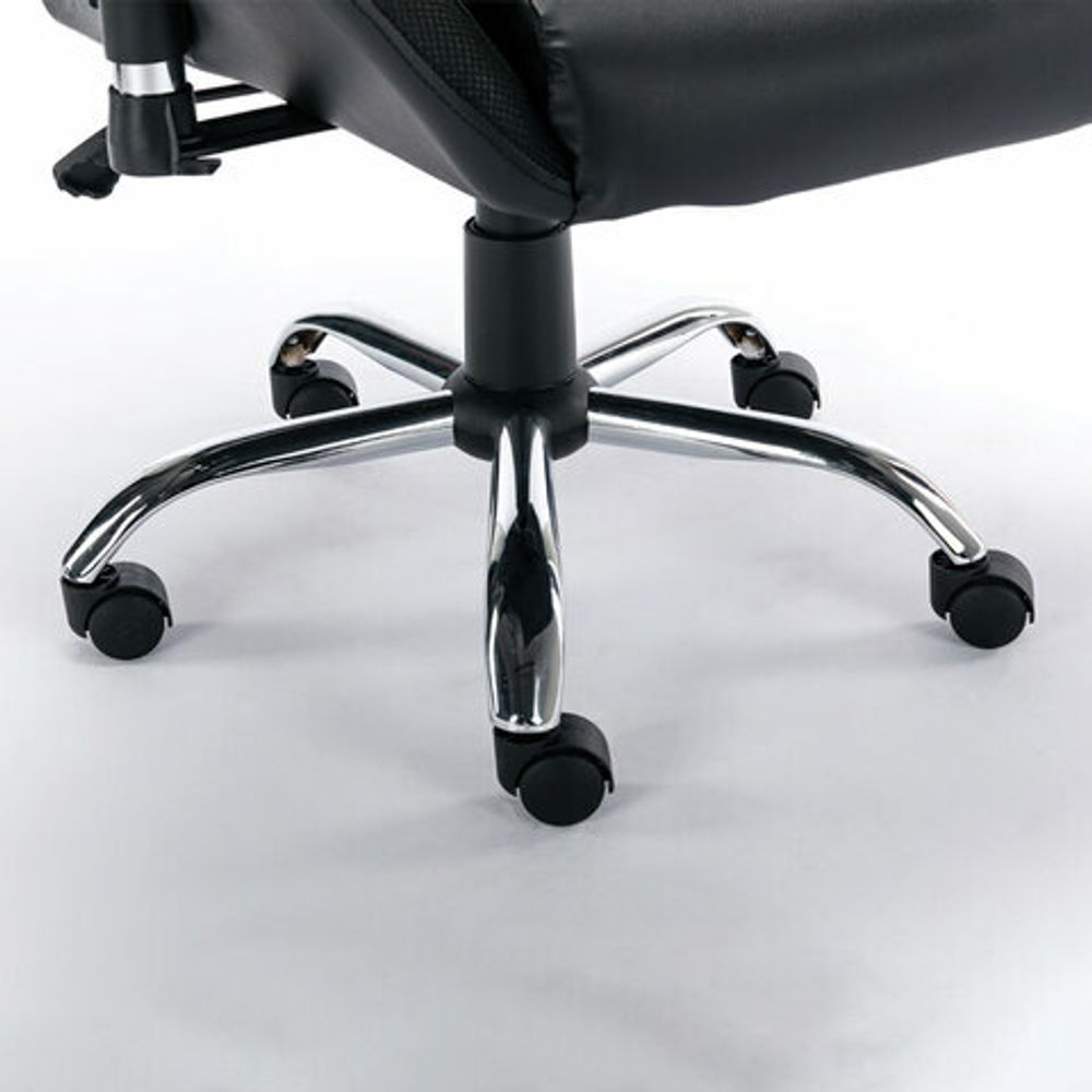 Кресло компьютерное BRABIX "Lumen GM-150 RGB", подсветка, две подушки, экокожа, черное, 532801