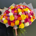 № 16 Букет из 101 розы микс (XL)