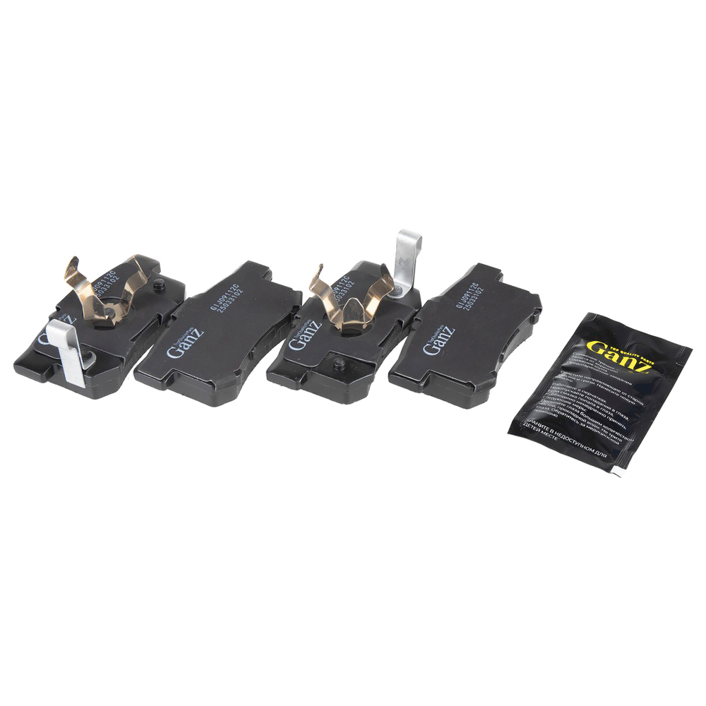 Колодки задние PRO-Line Ceramic HONDA CR-V RD1 97-01 GANZ GIJ09112C