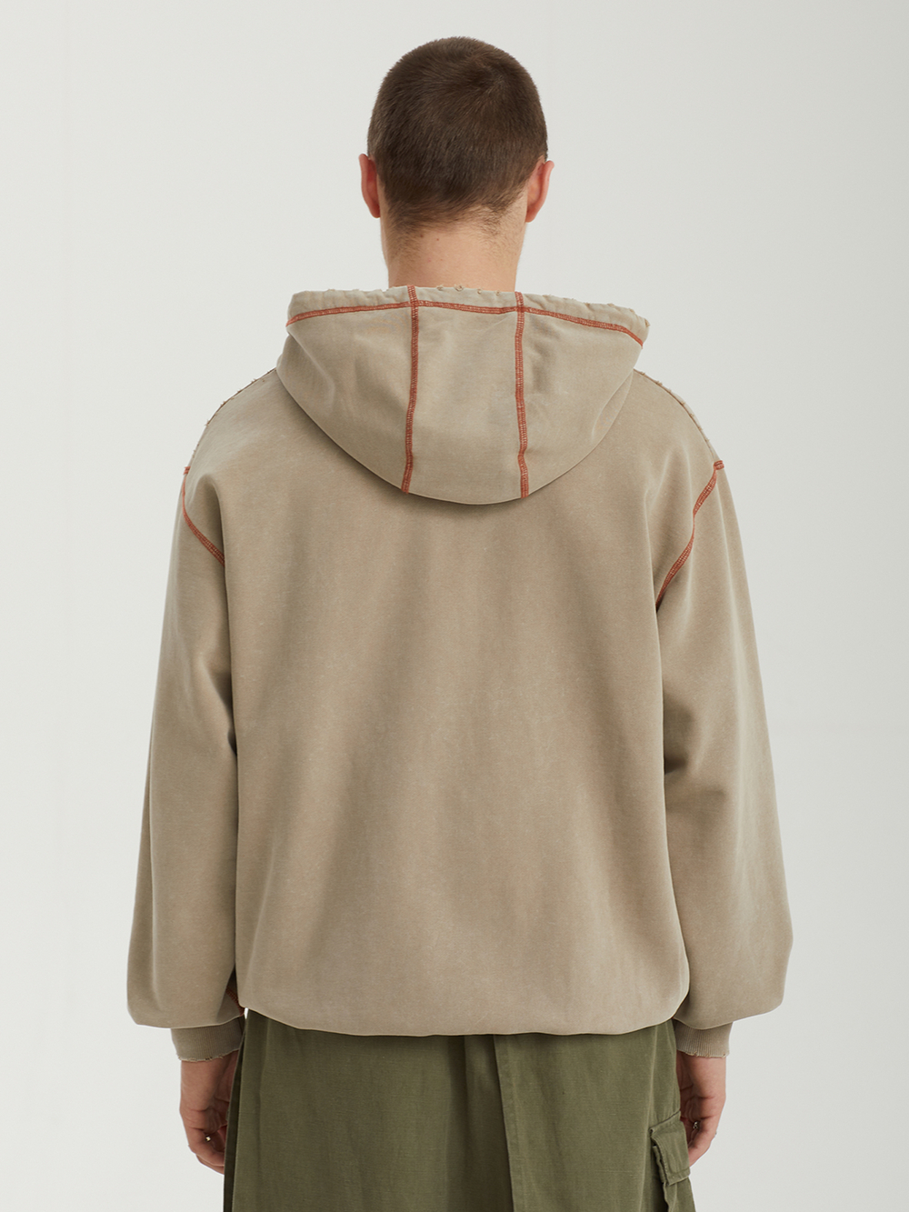 Мужская Толстовка Stitched Full