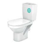 УНИТАЗ-КОМПАКТ ВЕНТА HOME DE LUXE C 2 УРОВНЕВОЙ АРМАТУРОЙ, СИДЕНЬЕМ И БОЛТАМИ КРЕПЛЕНИЯ