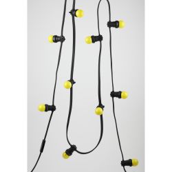 Лампа светодиодная ЭРА STD ERAYL45-E27 1Вт шар желтый для белт-лайт Е27 | Лампы светодиодные Белт-Лайт