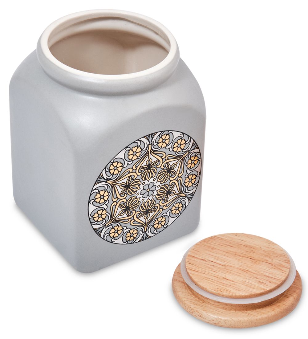 TJ-18/1 Керамическая банка бол. с крышкой