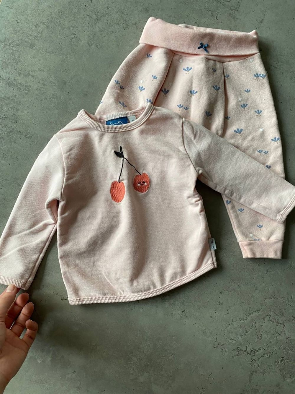 Хлопковый костюм Sanetta, 68