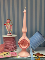 Новогодняя свеча верхушка на елку "Коробочка из детства"