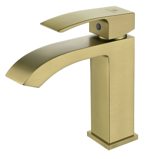 44111-S Смеситель од. для раковины (Мат. Золото) GANZER (10/1шт)