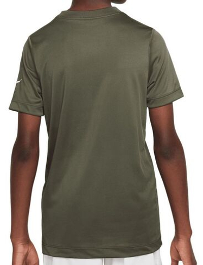 Футболка для мальчика теннисная Nike Rafa Training T-Shirt - cargo khaki
