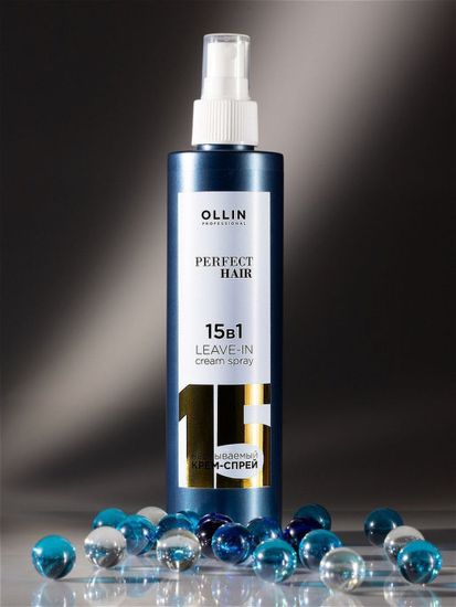 Несмываемый крем-спрей OLLIN Perfect Hair 15 в 1, 250 мл.