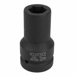Головка ударная глубокая 22мм 1'' 6гр. RockForce##Rock FORCE RF-48510022