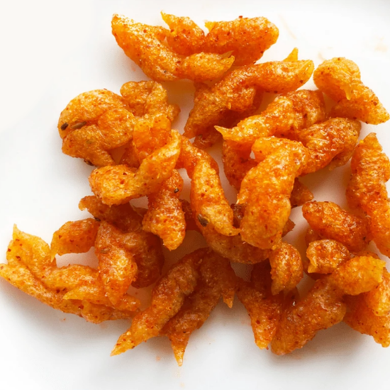 Снэк Jiang Fa с рыбным вкусом Zhong Along, 22гр (Китай)